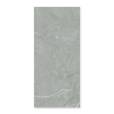 Calidad Panel de pared de SPC de alta resistencia a la presión de agua Moderno azulejos de lujo de mármol acabado de piedra de plástico material compuesto Fabricación