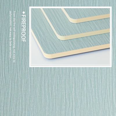 Calidad Conciencia de bambú de Eco de los paneles de pared de la chapa de madera del carbón de leña del grano de madera inodoro Fabricación