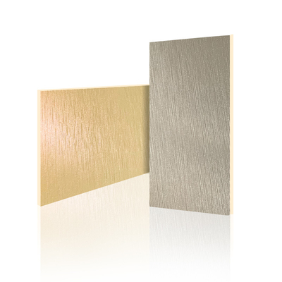 Calidad PVC Decoración Bambú Carbón de madera Tablero de pared de metal de alta densidad Paneles de pared interiores Fabricación