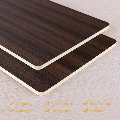Calidad Revestimiento de madera de madera resistente modificado para requisitos particulares de la pared de la fibra del bambú del grano de humedad Fabricación