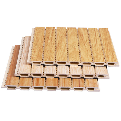 Calidad La impermeabilización sana compuesta plástica de madera de WPC artesona Bendable Fabricación