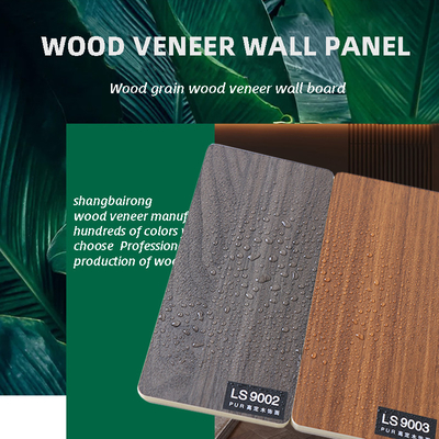 Calidad Los paneles de pared decorativos del tablero de yeso del PVC del grano 1220m m de madera plana de la prueba impermeable y del moho Fabricación